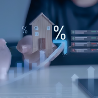 gst skat skatter skatter finance.GST skat og finans koncept med husmodel, sparegris,